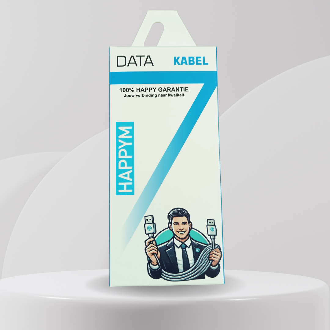 Lightning naar USB Kabel 1M – iPhone Snelle Oplaadkabel Nylon