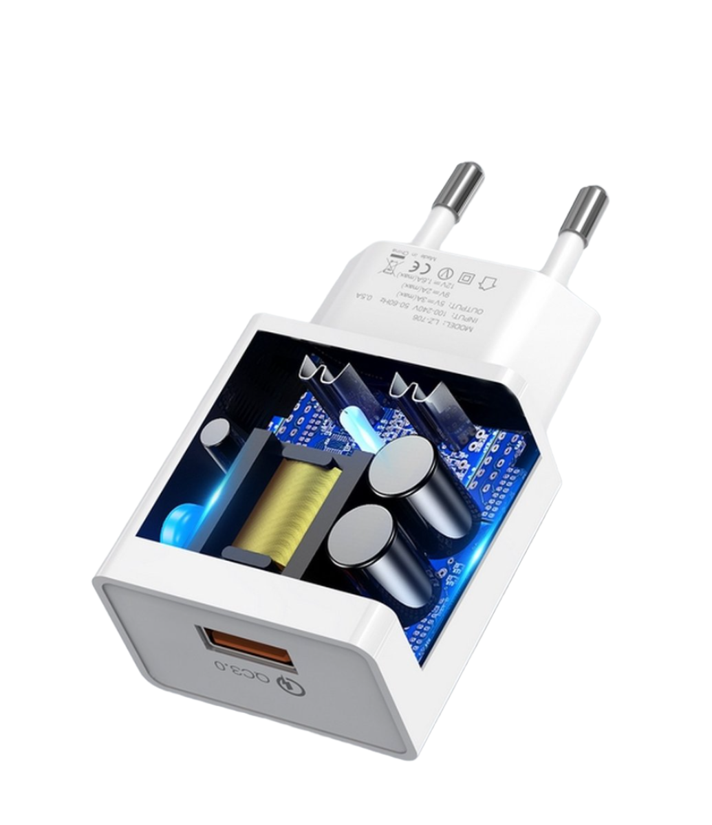 USB oplaad adapter 20W