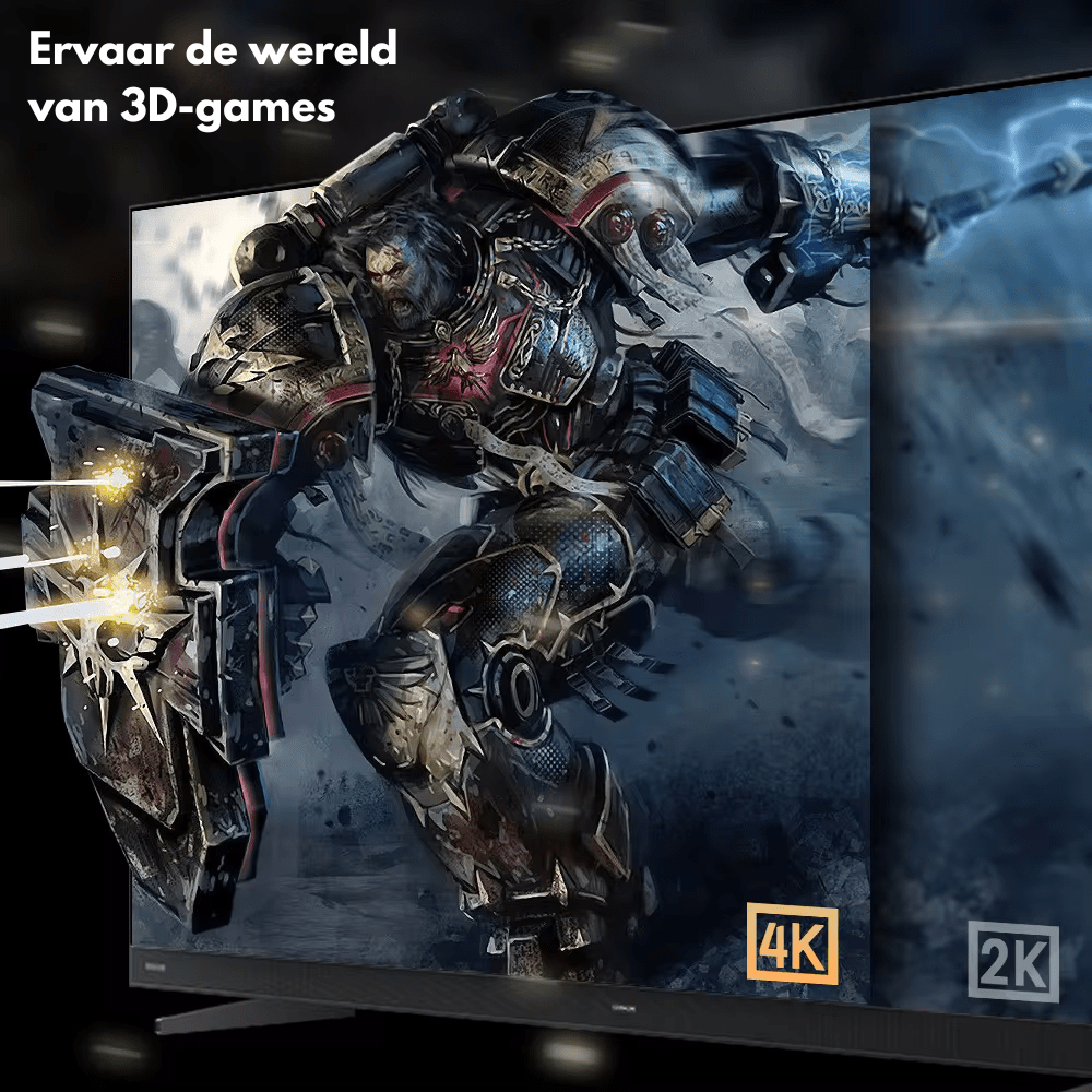 HDMI naar HDMI Kabel – Ultra High Speed - 8K 60Hz - 4K 120Hz voor Haarscherpe Beeldkwaliteit - 2.1 HDMI - 48Gbps - 1 Meter