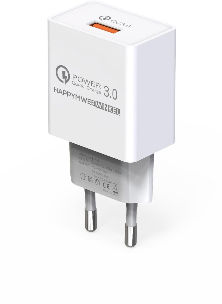 USB oplaad adapter 20W