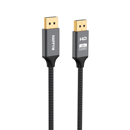 Displayport 1.4 Kabel – Ultra High Speed 8K60Hz voor Haarscherpe Beeldkwaliteit