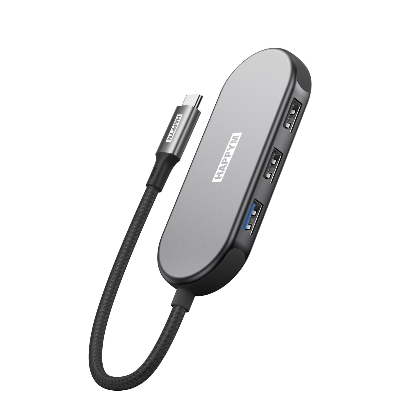 USB-C Hub 7-in-1 Multifunction Docking Station - 4K HDMI 30Hz, PD 100W, USB 3.0 & 2.0, SD/TF Kaartlezer - Universeel voor MacBook, iPad, Windows Laptop